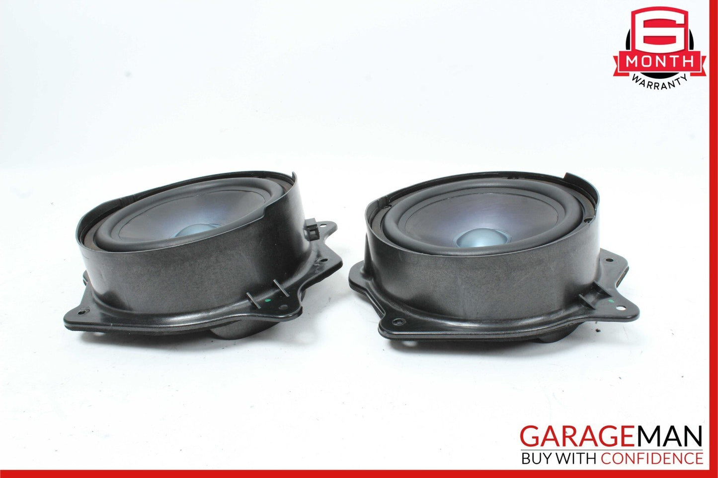 07-09 Mercedes W221 S550 Rear Left & Right Door Audio Sound Speaker Set of 2 OEM