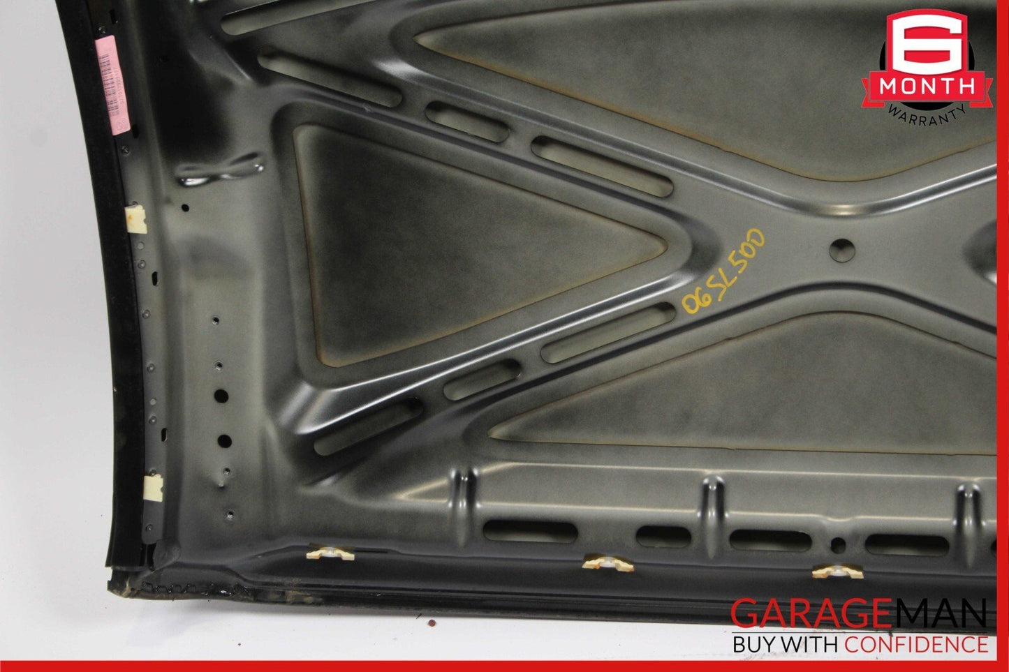 03-08 Mercedes R230 SL500 Convertible Roof Hard Top Folding Cover Panel Black