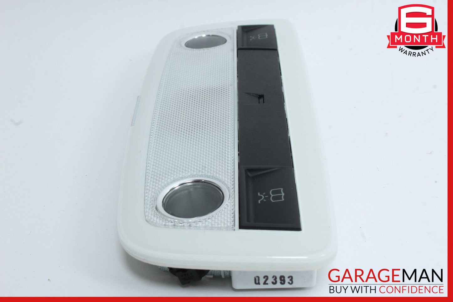 08-21 Mercedes W117 CLA250 C300 GLK350 Rear Overhead Dome Light Black OEM