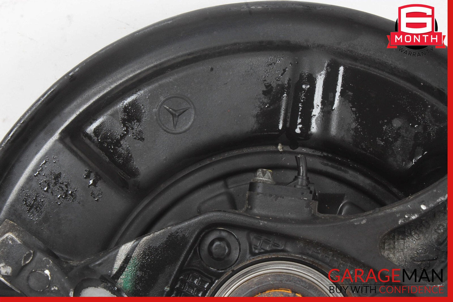03-06 Mercedes R230 SL500 Rear Right Spindle Knuckle Hub Bearing w/ Rotor Disc