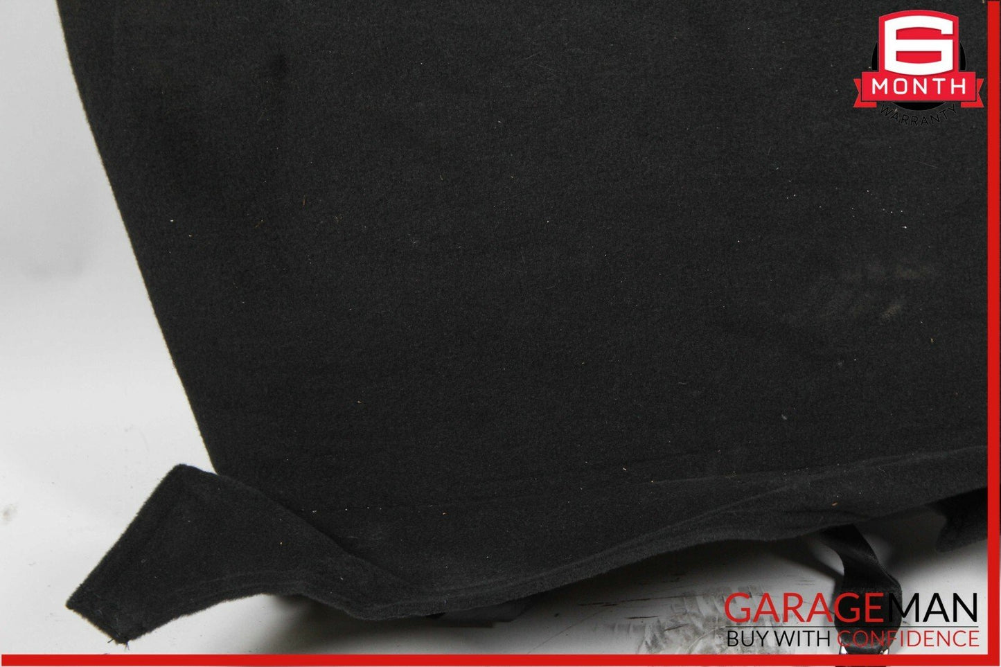 14-17 Maserati Ghibli Rear Left Side Top Upper Seat Cushion Cover Assembly Black