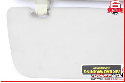 01-07 Mercedes W251 R500 4MATIC Front Left Side Sunvisor Sun Visor Gray OEM