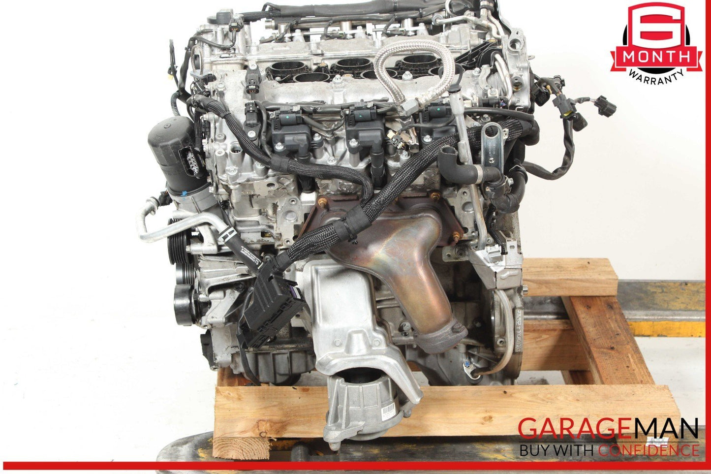 12-15 Mercedes W212 E350 C350 3.5L V6 RWD Engine Motor Block Assembly OEM 193k
