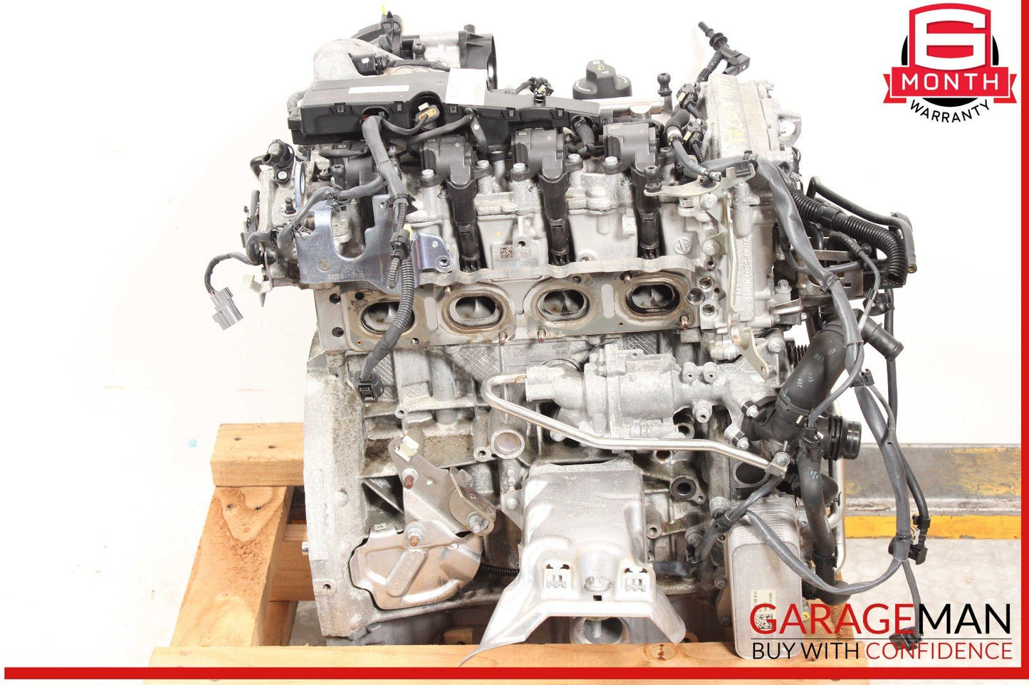 15-20 Mercedes W205 C300 4Matic Engine Motor Block Assembly OEM 79k