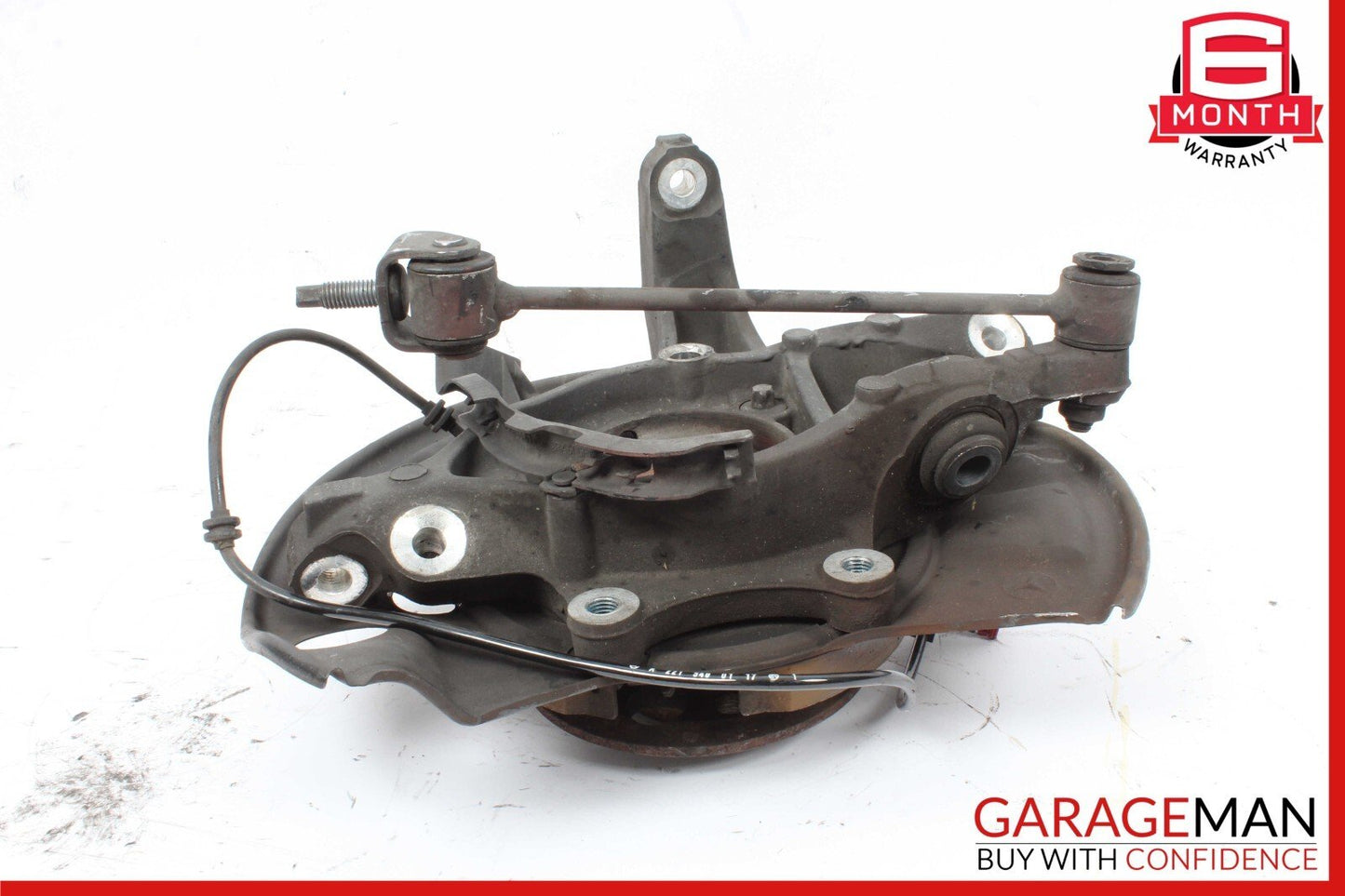 07-14 Mercedes W221 S550 CL550 Rear Left Carrier Wheel Spindle Knuckle OEM