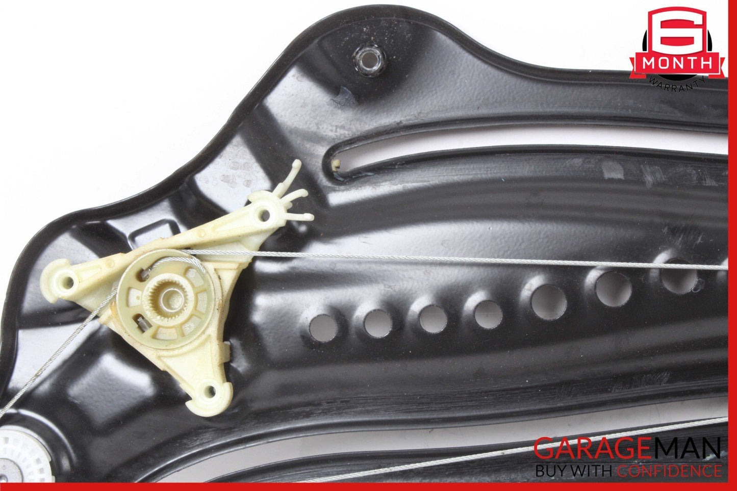10-17 Audi S5 A5 Convertible Rear Right Quarter Window Regulator Motor Plate OEM