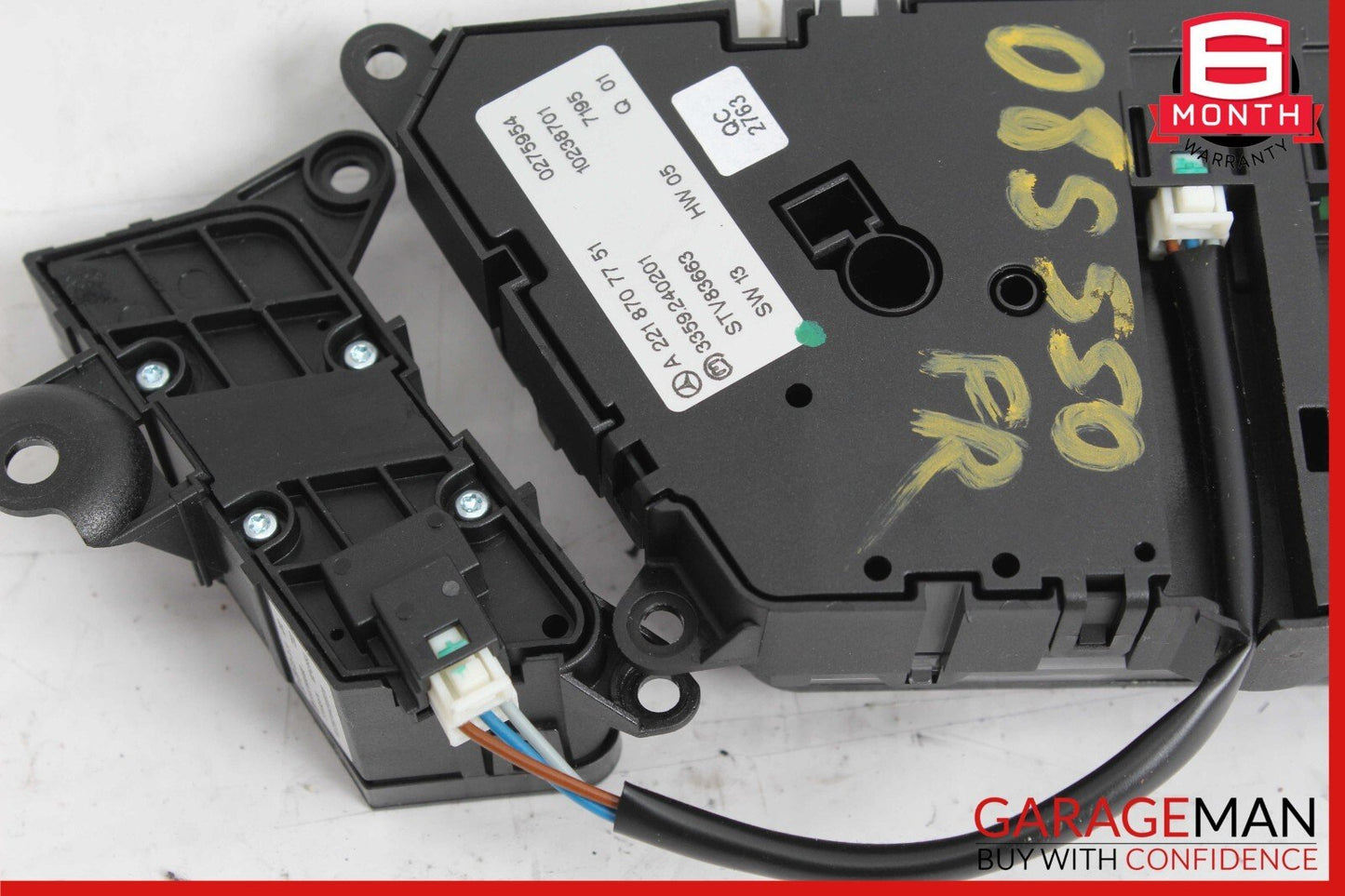 07-14 Mercedes CL600 S600 Front Right Seat Adjust Memory Control Switch Set of 2