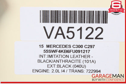 15-20 Mercedes W205 C300 C400 GLC300 Dash Headlight Switch Control Module OEM