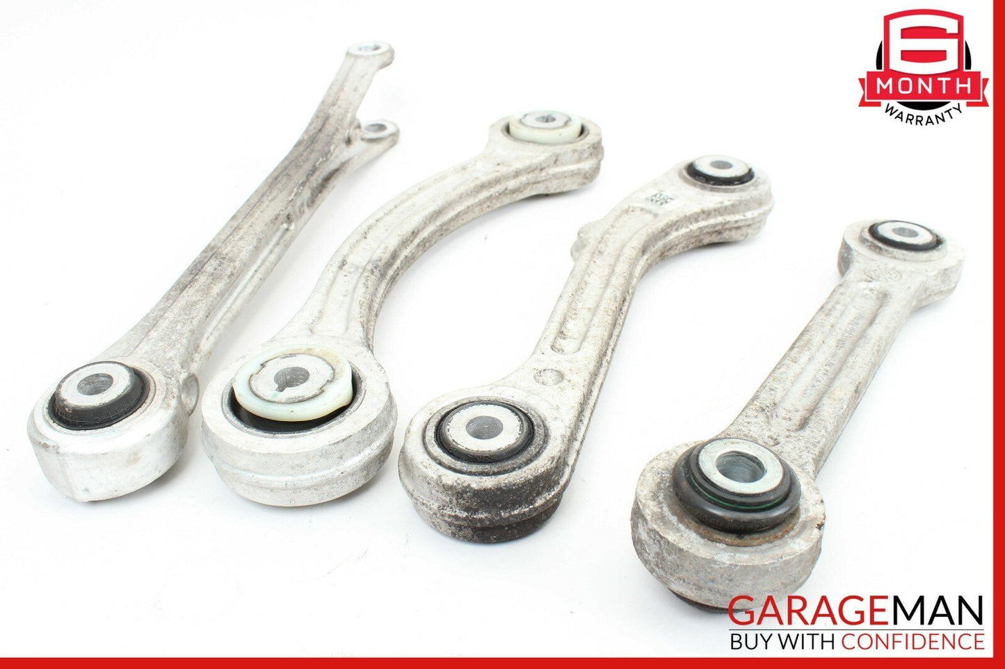 14-17 Maserati Ghibli Rear Left Side Suspension Control Arm Arms Set of 4 Pc OEM