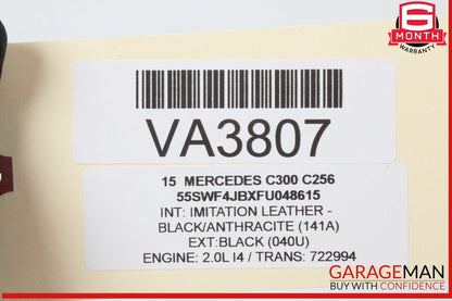 15-20 Mercedes W205 C300 GLC300 Rear Left Side Door Window Regulator Motor OEM