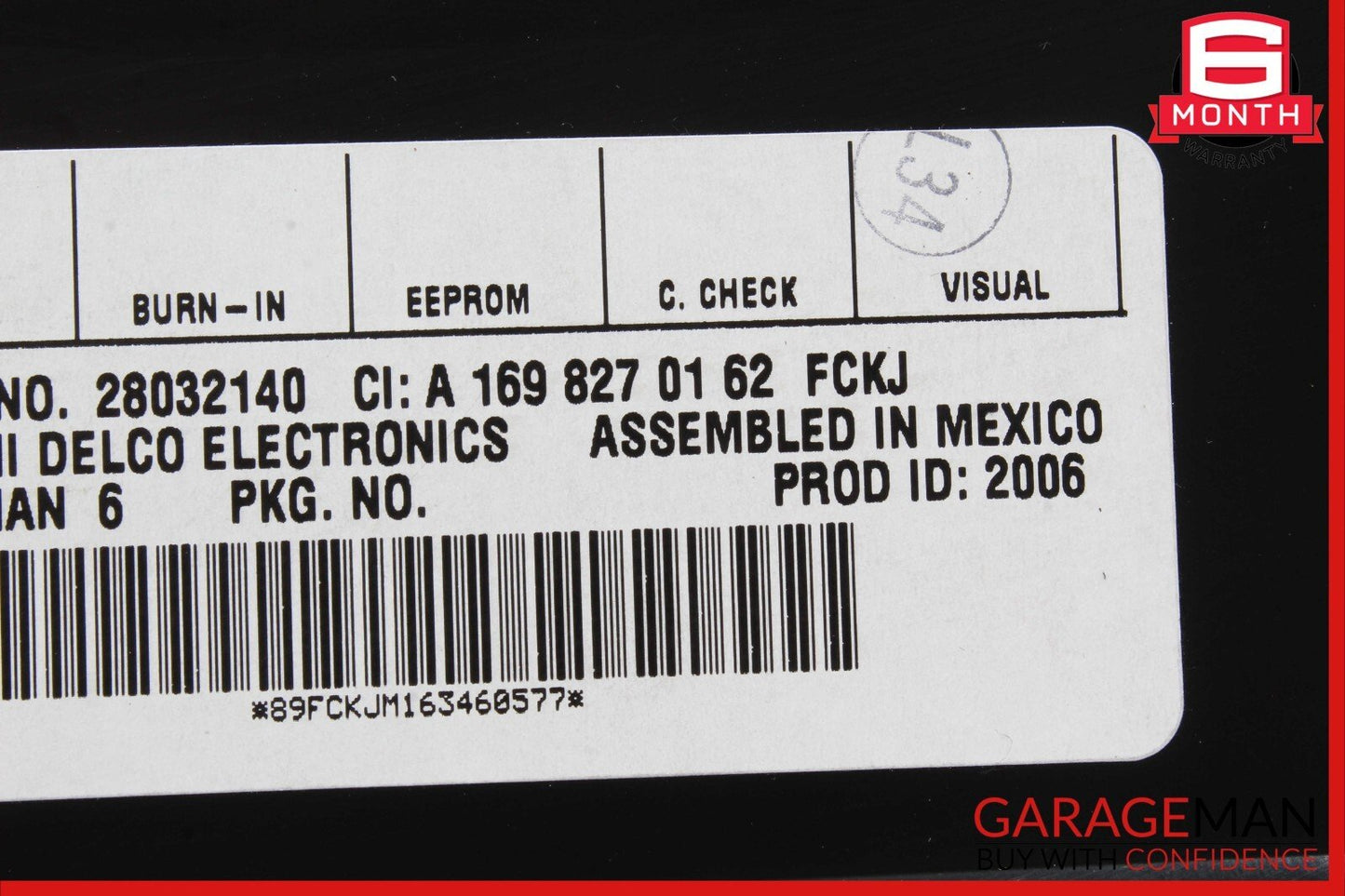 03-11 Mercedes W211 E320 E350 SLK280 Sirius Satellite Radio Receiver Module Unit