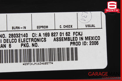03-11 Mercedes W211 E320 E350 SLK280 Sirius Satellite Radio Receiver Module Unit
