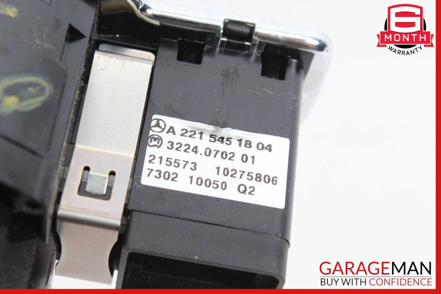 07-13 Mercedes W216 CL550 S550 S63 AMG Headlight Switch Control 2215451804 OEM