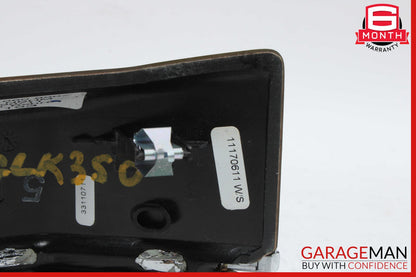 10-12 Mercedes X204 GLK350 Front Left Dashboard Trim Cover Wood 2046808907 OEM