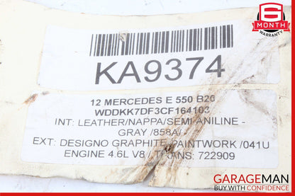 08-20 Mercedes W212 E550 C250 Front Right Wheel Spindle Knuckle Hub Bearing OEM