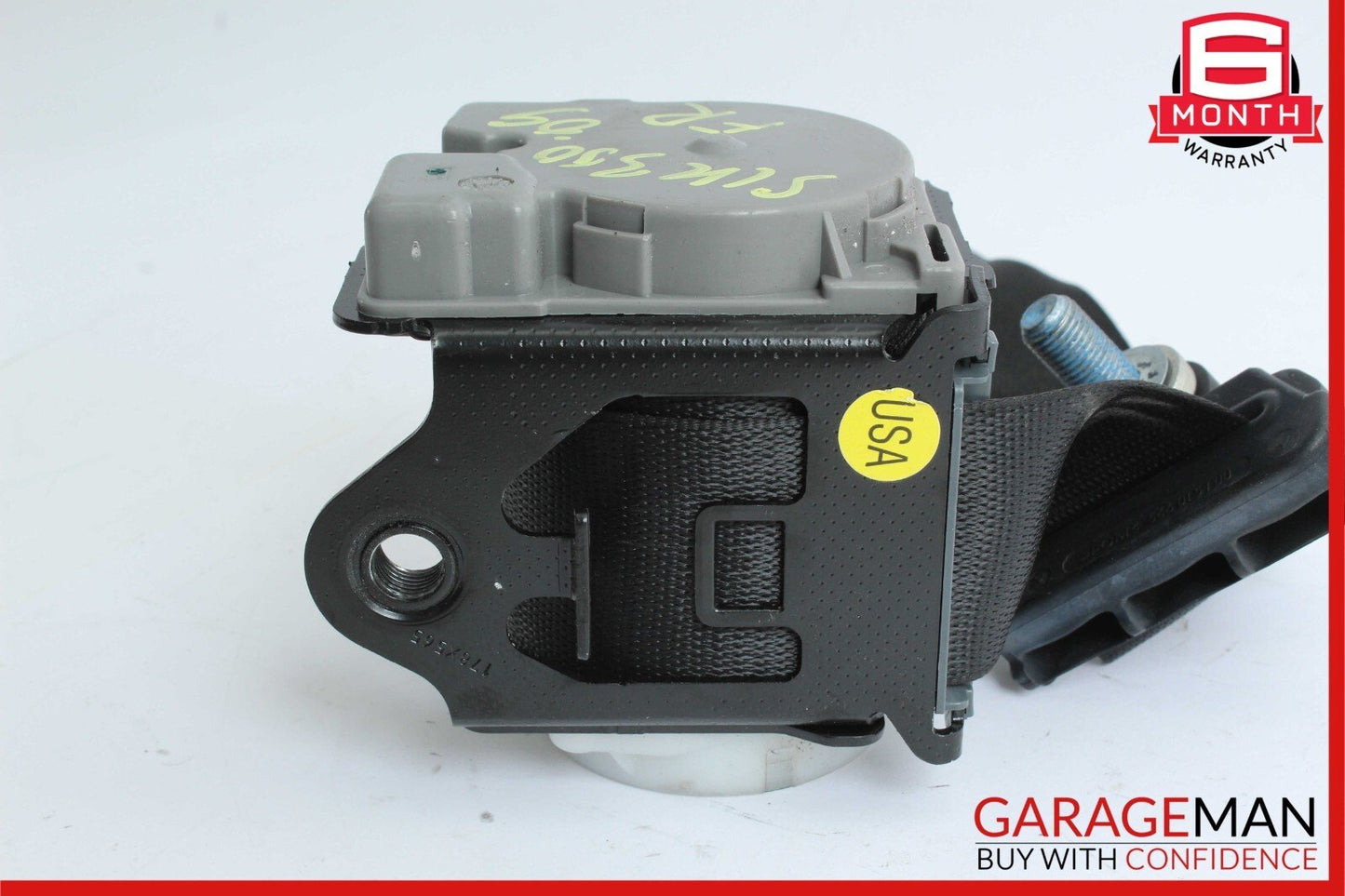 08-11 Mercedes R171 SLK280 SLK350 Front Right Side Seatbelt Seat Belt Retractor