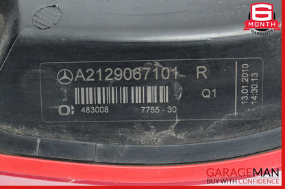 10-13 Mercedes W212 E550 Sedan LED Tail Light Lamp Right Passenger Side OEM