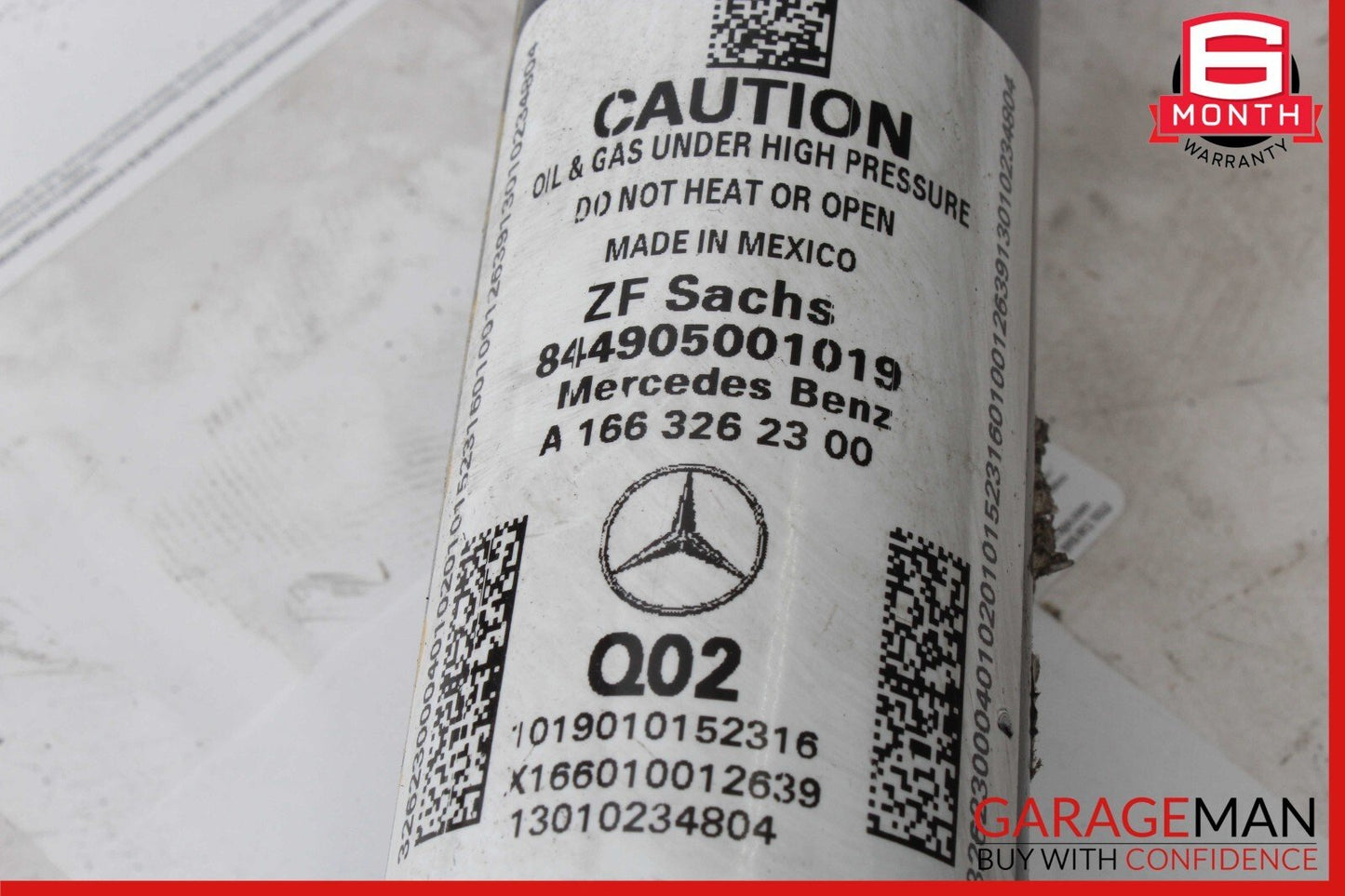 12-15 Mercedes X166 GL450 ML500 Rear Left And Right Side Shock Strut Set OEM