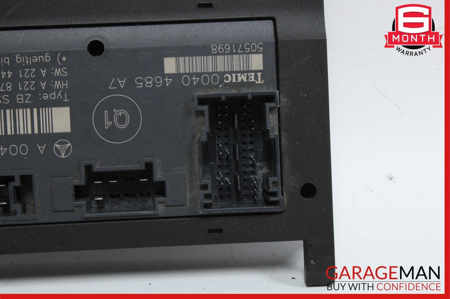 07-13 Mercedes W221 S350 S400 S550 Front Right Under Seat Controller Module