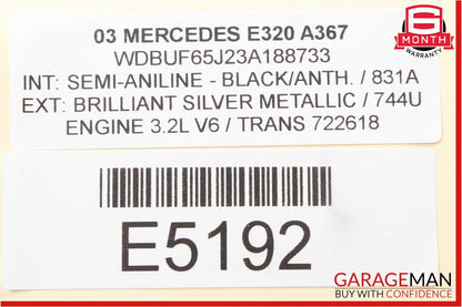 03-06 Mercedes W211 E500 E320 Communication Voice Control Module 2118203085 OEM