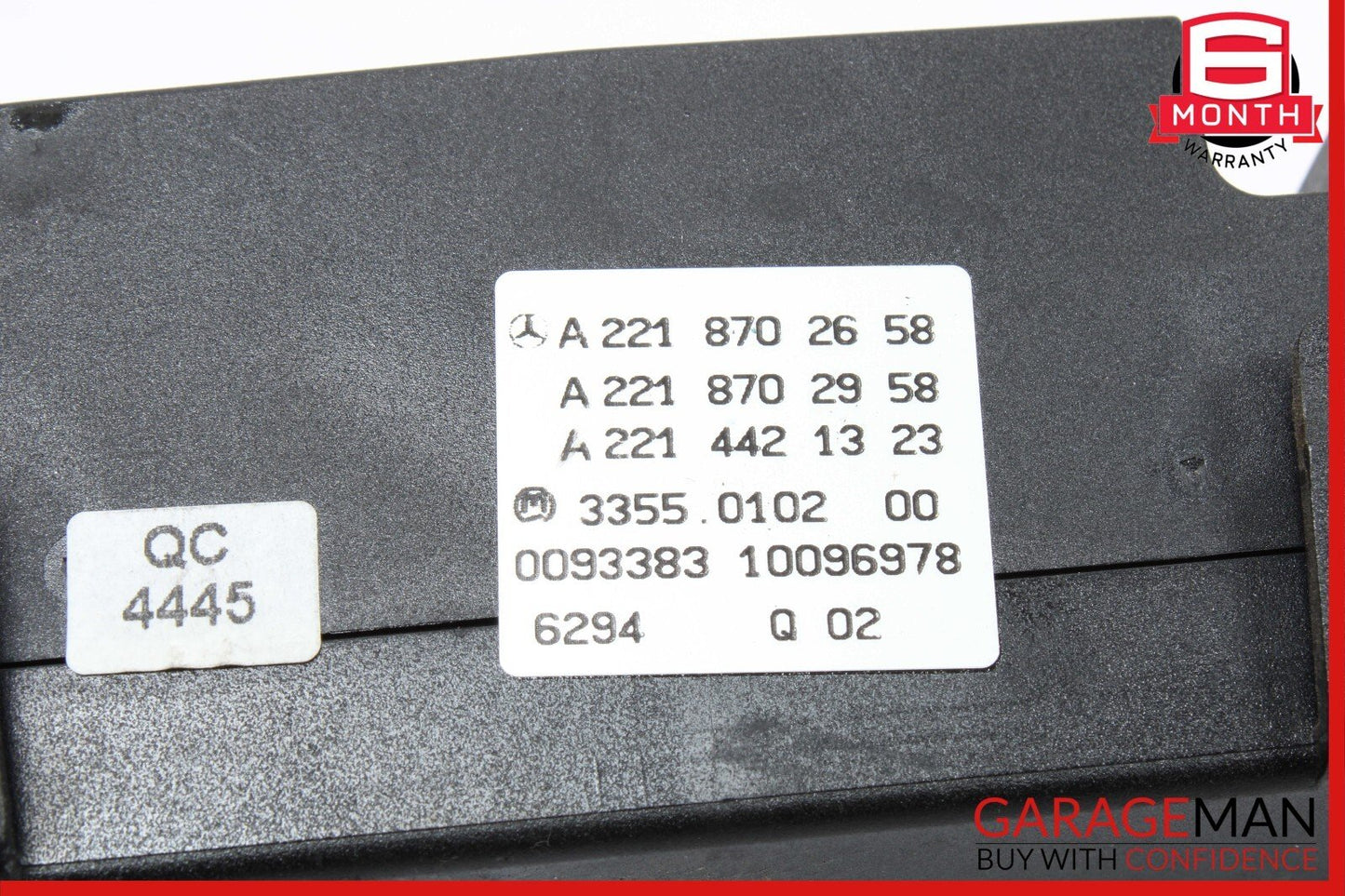 07-13 MERCEDES W221 S550 CL550 S63 AMG A/C AC HEATER CLIMATE CONTROL SWITCH OEM