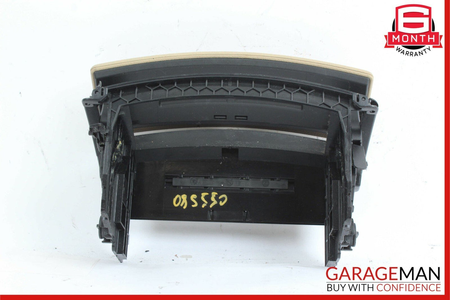 07-13 Mercedes W221 S550 S450 Center Console Dashboard CD Player Cover Beige OEM