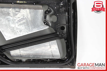 07-13 Mercedes W221 S550 S600 Rear Left Driver Side Exterior Door Shell Black