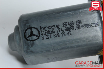 07-13 Mercedes W221 S550 S400 Window Regulator Motor Rear Left Driver Side OEM