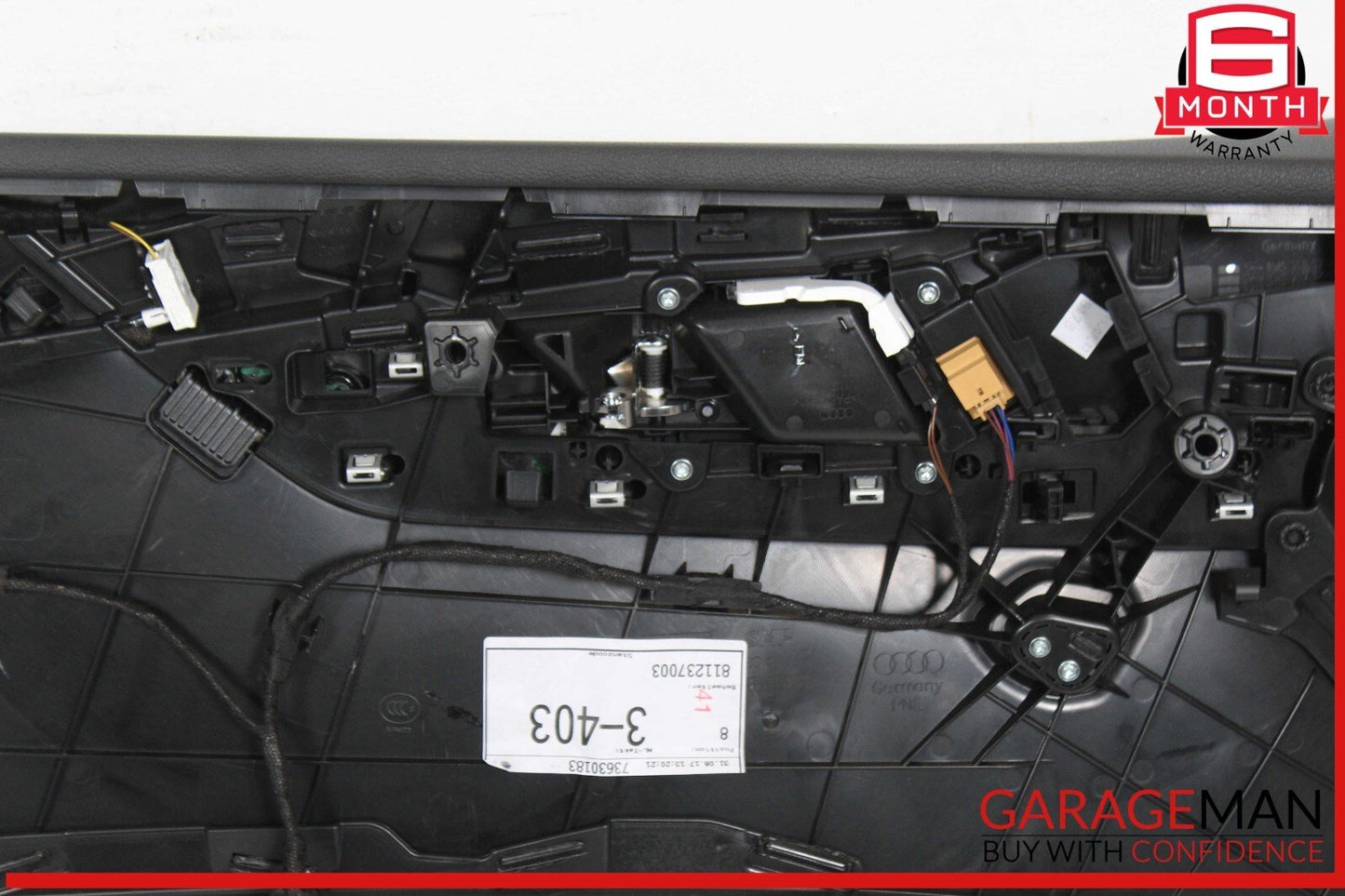 17-19 Audi A4 Front Right Passenger Side Interior Door Panel Trim OEM