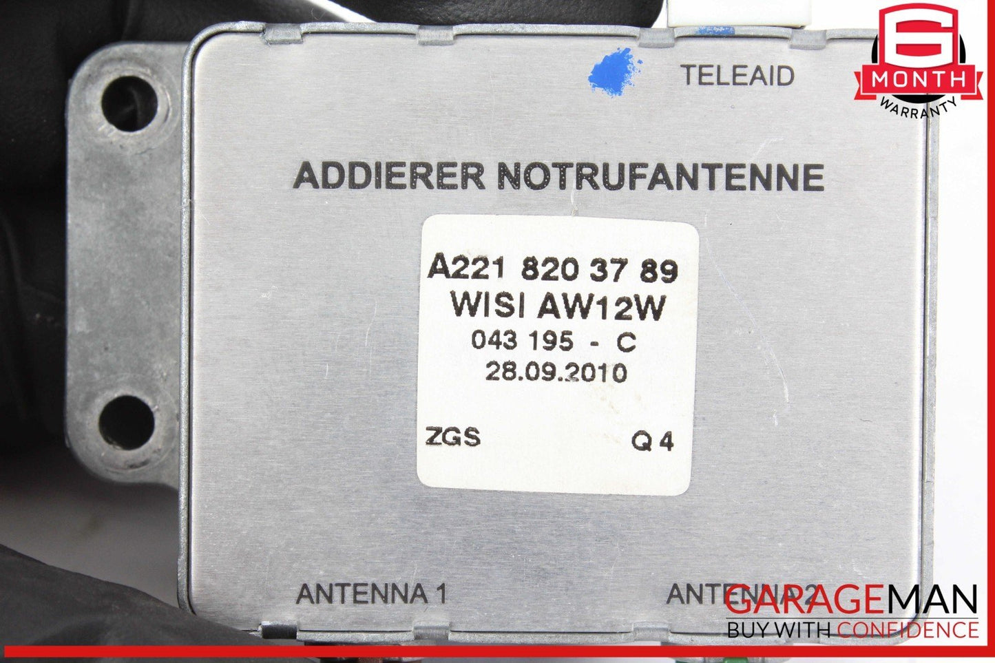 07-14 Mercedes W221 S400 Hybrid CL550 Antenna Amplifier AMP Splitter Module OEM