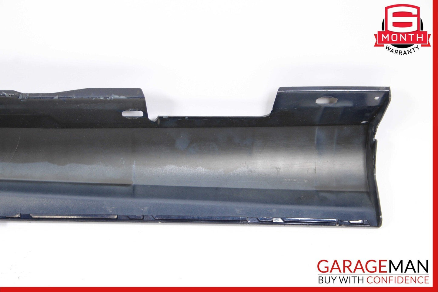 08-14 Mercedes W204 C250 AMG Sport Sedan Left Side Skirt Rocker Moulding Blue