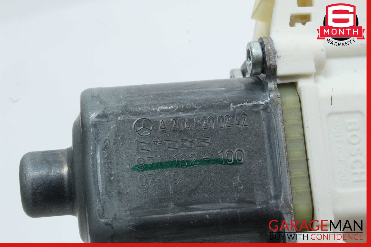 08-16 Mercedes W204 C300 C250 C350 Front Right Door Window Regulator Motor OEM