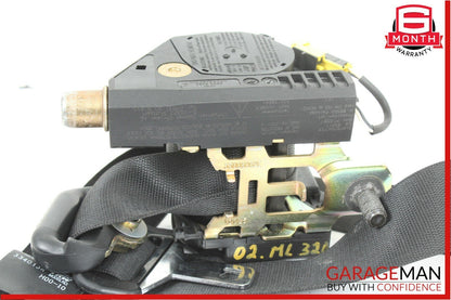 98-05 Mercedes W163 ML320 ML500 Rear Left Side Seat Belt Retractor Black OEM