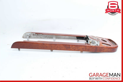07-09 Mercedes W221 S550 Center Console Arm Rest Armrest Trim Panel Cover Wood