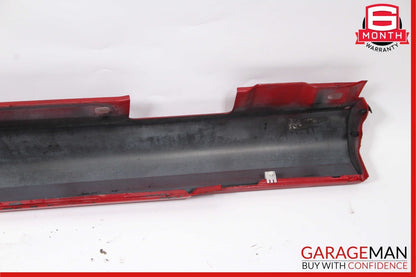 08-14 Mercedes W204 C300 C350 Sport Right Rocker Panel Side Skirt Opal Red