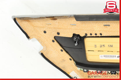 01-04 Mercedes W203 C240 C320 Rear Right Side Interior Door Panel Gray OEM