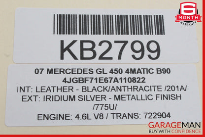 07-13 Mercedes X164 GL450 4MATIC TPMS Tire Pressure Control 1645403762 OEM