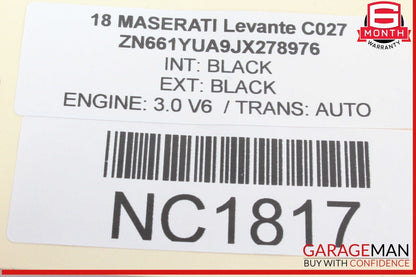 14-20 Maserati Levante Ghibli Front Left Driver Side Seat Control Module OEM
