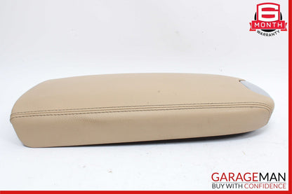 06-12 Mercedes X164 GL450 Front Center Console Arm Rest Storage Door Lid Brown