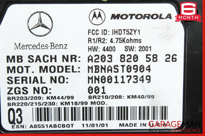 98-03 Mercedes CLK320 CLK430 E320 Voice Communication Control Module Unit Q3