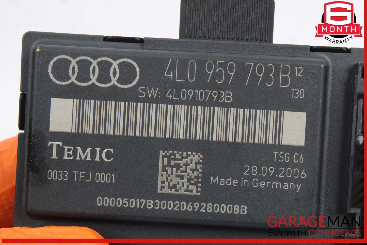 07-09 Audi Q7 Front Left Driver Side Door Control Module Unit 4L0959793B OEM
