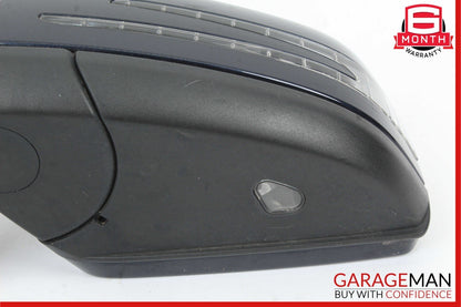 12-14 Mercedes W204 C250 C300 Front Left Side Mirror Door Rear View Black OEM