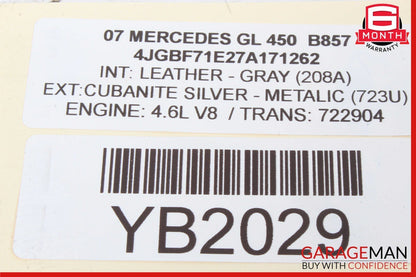 05-13 Mercedes W164 ML350 GL450 Fog Light Lamp Left Driver 1698201556 OEM