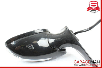 07-09 Mercedes W216 CL550 Front Left Driver Side Mirror Door Rear View Black