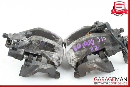 06-11 Mercedes W219 CLS500 E350 Rear Left & Right Brake Caliper Calipers Set OEM