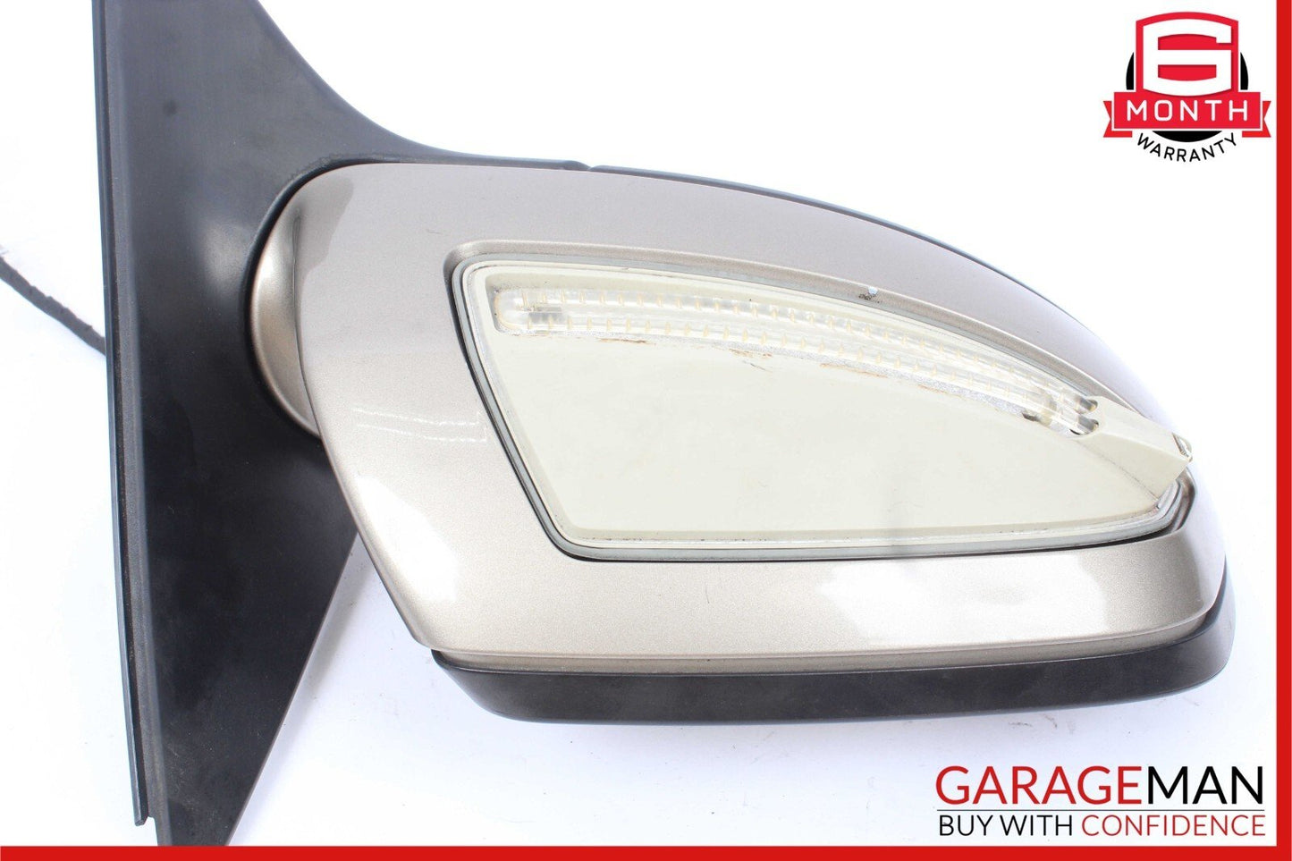 08-09 Mercedes W204 C300 C350 Front Right Side Mirror Rear View Door Beige OEM