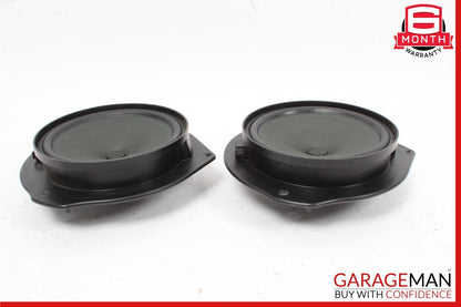 08-15 Mercedes W204 C250 Front Right & Left Door Sound Speakers Set of 2 OEM