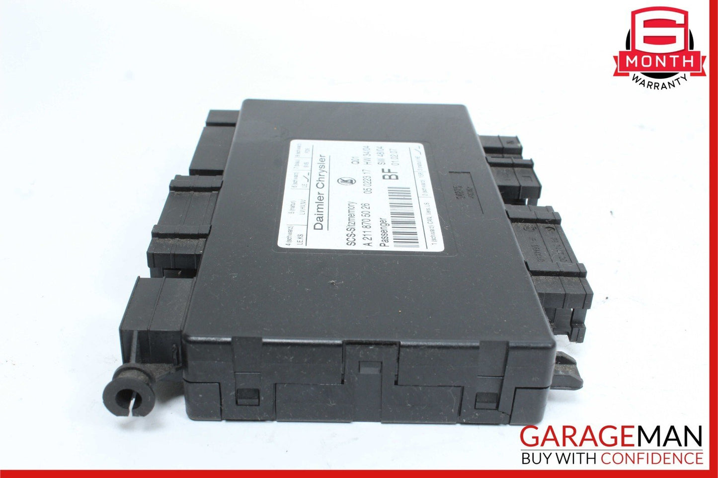 03-12 Mercedes E350 SLK350 E550 CLS550 Front Right Side Seat Control Module Unit