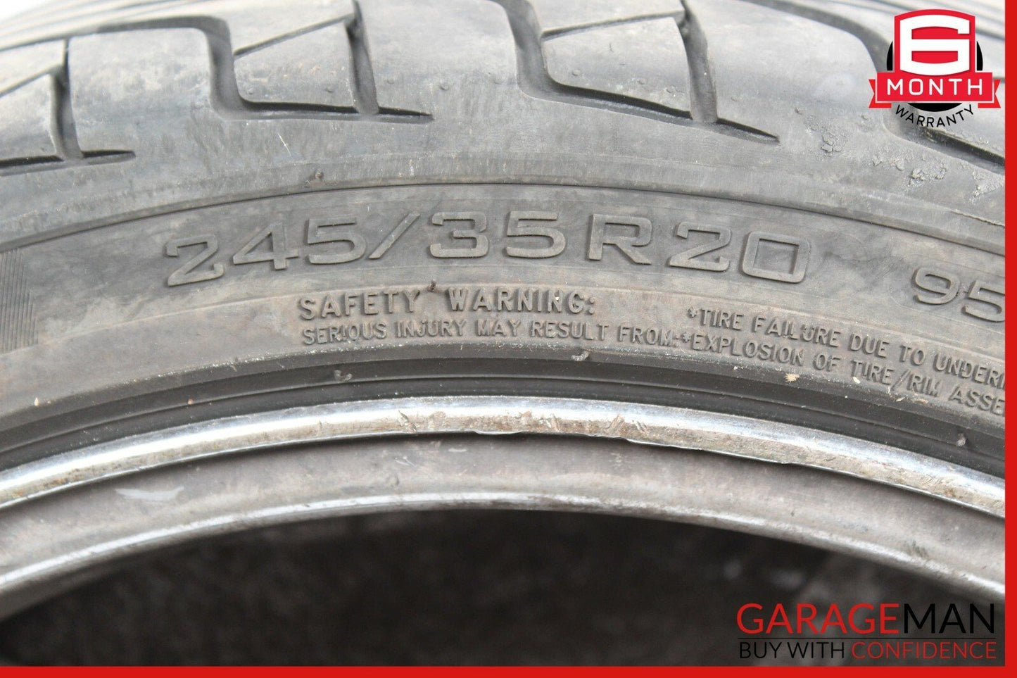 Mercedes W220 S500 S600 CL500 Staggered Wheel Tire Rim Set of 4 Pc R20 8.5x20