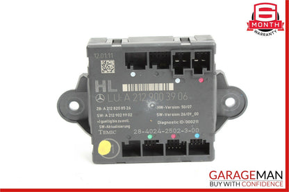 08-14 Mercedes W204 C300 C250 Rear Left Side Door Control Module Unit